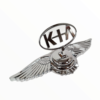 Kia 3D Chrome Eagle Wing Badge