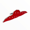 Ford 3D Chrome Eagle Wing Badge - Image 2