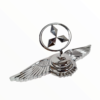 Mitsubishi 3D Chrome Eagle Wing Badge