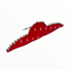 Mitsubishi 3D Chrome Eagle Wing Badge - Image 2