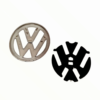 VW Scirocco 2014 - 2017 Rear GLOSS BLACK Badge - Image 2