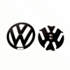 VW Scirocco 2014 - 2017 Rear GLOSS BLACK Badge - Image 3