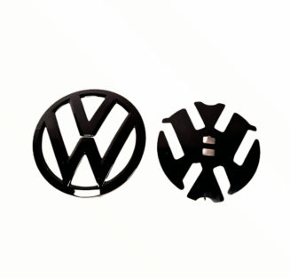 VW Scirocco 2014 - 2017 Rear GLOSS BLACK Badge - Image 3