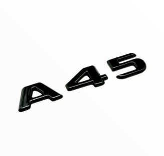 Mercedes A45 GLOSS BLACK Rear Badge