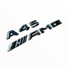 Mercedes A45 + AMG GLOSS BLACK Rear Badges