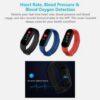 BLACK. Smart Watch Bluetooth M5 Fitness Play Music, Calls, For Android & IOS - Image 6