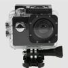 Intempo EE2233STKEU Sync Waterproof Wide Angle IPX8 Action Camera On Body With Protective Case.