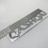 Nissan "QASHQAI" Chrome Rear / Boot Letters Badge - Image 3