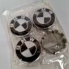 BMW x 4 Alloy Wheel Centre Hub Caps 68mm BLACK - Image 3