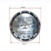 SEAT x 4 Alloy Wheel Centre Hub Caps 56mm RED Line - Image 2