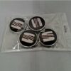 SEAT x 4 Alloy Wheel Centre Hub Caps 56mm RED Line - Image 4