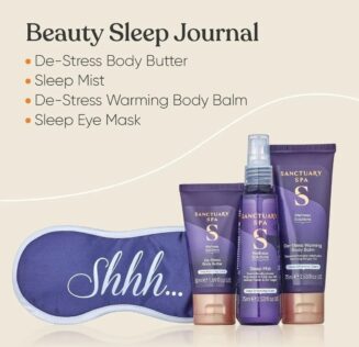 Sanctuary Spa Beauty Sleep Journal, Vegan, Wellness 4 Pcs Perfect Gift Set - Image 3