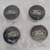 4x Ford Alloy Wheel BLACK Hub Centre Caps 60mm Mondeo Fiesta Galaxy Kuga Focus And More - Image 3