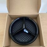 Gloss Black Grille Star Badge For Mercedes W205. A,C,B Class GLA,CLA,CLS 13-2018