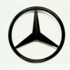 Mercedes E CLASS W212 GLOSS BLACK Rear Trunk Boot Lid Star Badge A2128170016 / 90mm - Image 3